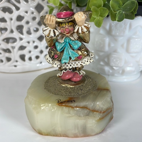 Ron Lee Vintage Circus Clown Candy Apple Artist signed - Picture 11 of 11